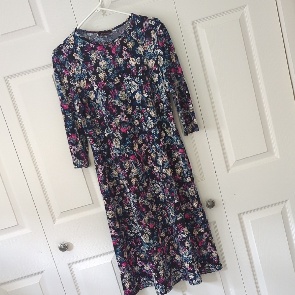 Floral Print Women's Dress